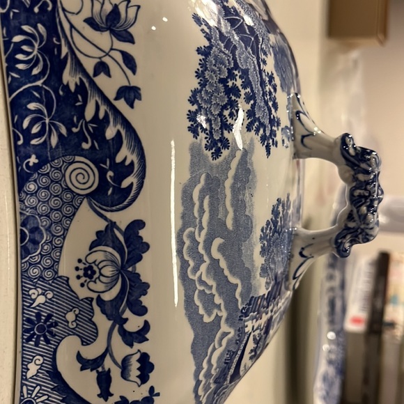 Spode Blue Italian Ceramic Serving Dish - Picture 9 of 13